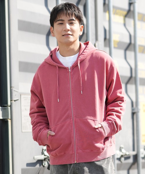 ムラサキスポーツ（ムラサキスポーツ）の「【限定販売】DEAR LAUREL/ディアローレル フルジップパーカー DL25F-JM1201（パーカー・メンズ・レッド/ネイビー/ブラック・L/M）」の17枚目の写真