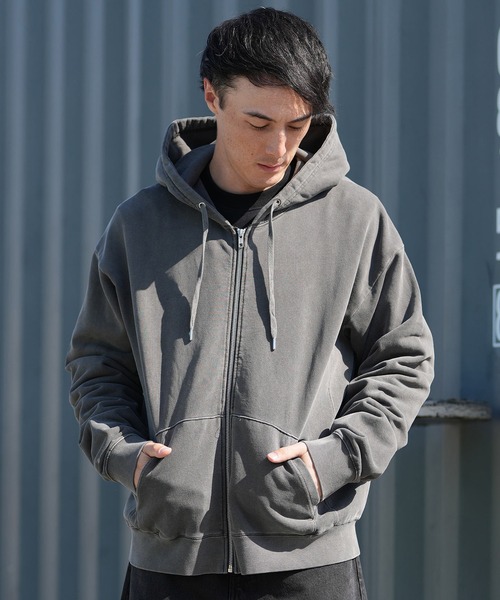 ムラサキスポーツ（ムラサキスポーツ）の「【限定販売】DEAR LAUREL/ディアローレル フルジップパーカー DL25F-JM1201（パーカー・メンズ・レッド/ネイビー/ブラック・L/M）」の4枚目の写真