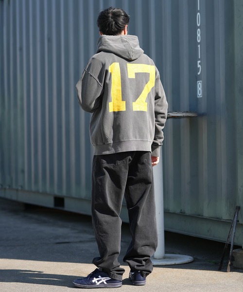 ムラサキスポーツ（ムラサキスポーツ）の「【限定販売】DEAR LAUREL/ディアローレル フルジップパーカー DL25F-JM1201（パーカー・メンズ・レッド/ネイビー/ブラック・L/M）」の8枚目の写真