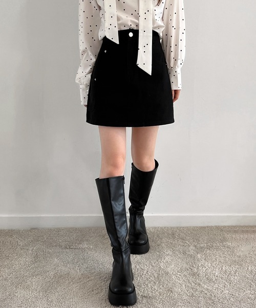 セール】クラシックミニスカート（スカート）｜by muni:r（バイ