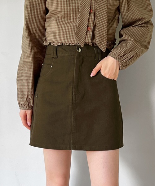 セール】クラシックミニスカート（スカート）｜by muni:r（バイ