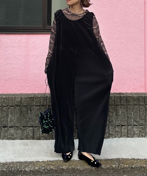 model:154cm 着用サイズ:FREE
※セルフカット8cm