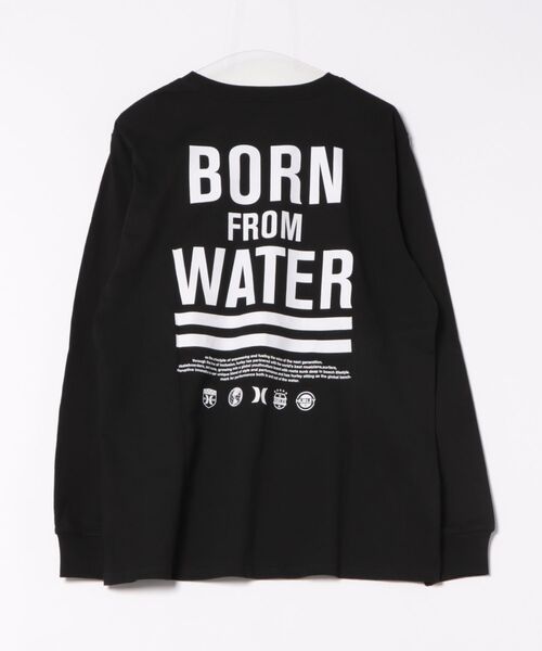 Hurley (ハーレー)の「【Hurley/ハーレー】ヘビーウェイトロングTシャツ バックプリントTシャツ BFW LS TEE(Tシャツ/カットソー・メンズ・ホワイト/グリーン系その他/ブラック・LARGE/X-LARGE/MEDIUM/SMALL)」の16枚目の写真