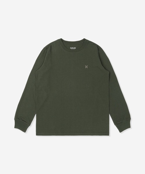 Hurley (ハーレー)の「【Hurley/ハーレー】ヘビーウェイトロングTシャツ バックプリントTシャツ BFW LS TEE(Tシャツ/カットソー・メンズ・ホワイト/グリーン系その他/ブラック・LARGE/X-LARGE/MEDIUM/SMALL)」の3枚目の写真