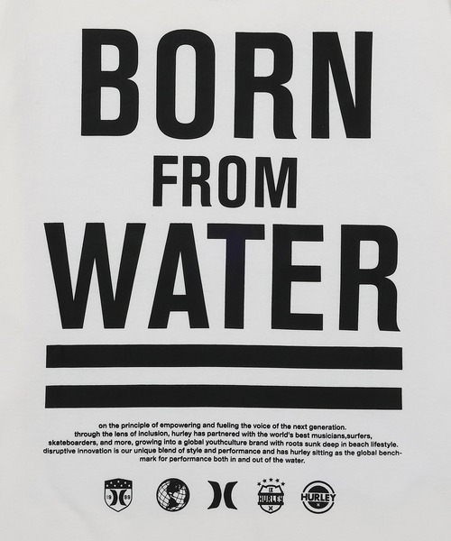 Hurley (ハーレー)の「【Hurley/ハーレー】ヘビーウェイトロングTシャツ バックプリントTシャツ BFW LS TEE(Tシャツ/カットソー・メンズ・ホワイト/グリーン系その他/ブラック・LARGE/X-LARGE/MEDIUM/SMALL)」の9枚目の写真
