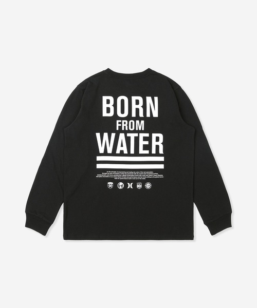 Hurley (ハーレー)の「【Hurley/ハーレー】ヘビーウェイトロングTシャツ バックプリントTシャツ BFW LS TEE(Tシャツ/カットソー・メンズ・ホワイト/グリーン系その他/ブラック・LARGE/X-LARGE/MEDIUM/SMALL)」の10枚目の写真