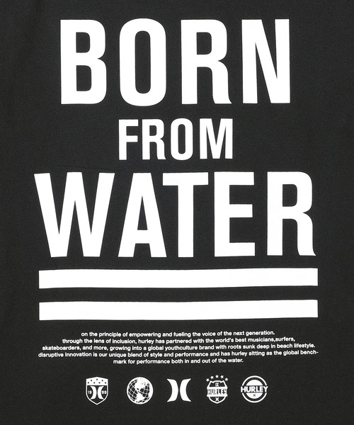 Hurley (ハーレー)の「【Hurley/ハーレー】ヘビーウェイトロングTシャツ バックプリントTシャツ BFW LS TEE(Tシャツ/カットソー・メンズ・ホワイト/グリーン系その他/ブラック・LARGE/X-LARGE/MEDIUM/SMALL)」の12枚目の写真
