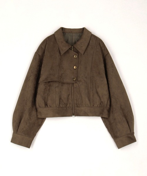 超高級★未使用級　CITY　ブルゾン　ブラック　ガンフラップ セール】ガンフラップブルゾン（ブルゾン）｜NICOLE CLUB