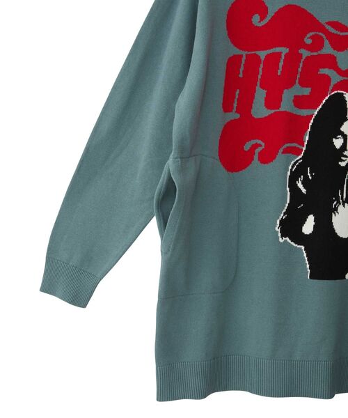 FLAME WOMAN編込 ワンピース（ワンピース）｜HYSTERIC GLAMOUR