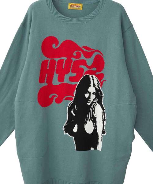 FLAME WOMAN編込 ワンピース（ワンピース）｜HYSTERIC GLAMOUR