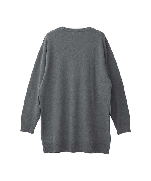 HYSTERIC GLAMOUR(ヒステリックグラマー)の「FLAME WOMAN編込 ワンピース(ワンピース・レディース・トップグレー/ブラック/グリーン・FREE)」の7枚目の写真