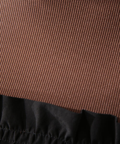 N.（N. Natural Beauty Basic）（エヌエヌナチュラルビューティーベーシック）の「【PS/低身長サイズ】ドロストコードドッキングワンピース（ワンピース・レディース・ブラック/カーキ・MEDIUM/P/S）」の11枚目の写真