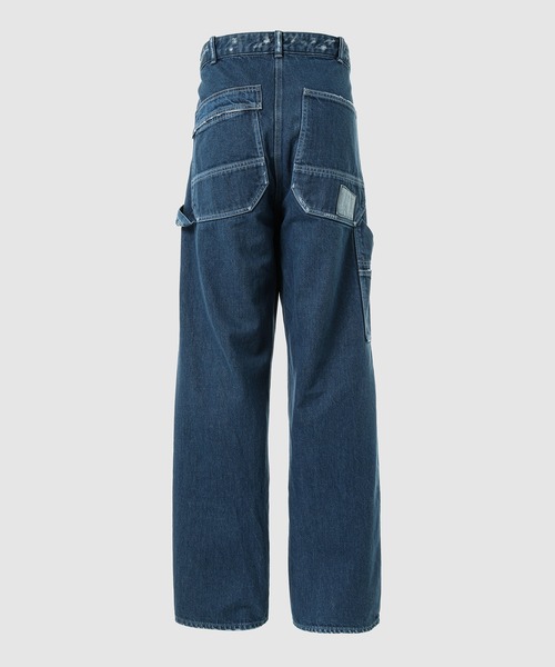BOW WOW(バウワウ)の「REPAIRED INDIGO PAINTER PANTS(デニムパンツ・メンズ・インディゴブルー・X-LARGE/LARGE)」の3枚目の写真