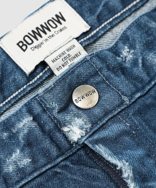 BOW WOW(バウワウ)の「REPAIRED INDIGO PAINTER PANTS(デニムパンツ・メンズ・インディゴブルー・X-LARGE/LARGE)」の4枚目の写真