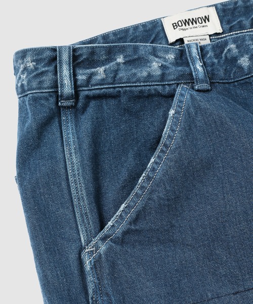 BOW WOW(バウワウ)の「REPAIRED INDIGO PAINTER PANTS(デニムパンツ・メンズ・インディゴブルー・X-LARGE/LARGE)」の5枚目の写真