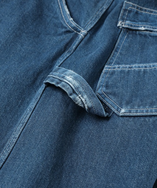 BOW WOW(バウワウ)の「REPAIRED INDIGO PAINTER PANTS(デニムパンツ・メンズ・インディゴブルー・X-LARGE/LARGE)」の9枚目の写真