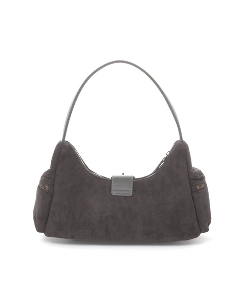 3.3 Field Trip (3.3フィールドトリップ)の「3.3 Field Trip/スエードベルトBAG(ハンドバッグ・レディース・チャコール/ブラウン・0)」の4枚目の写真