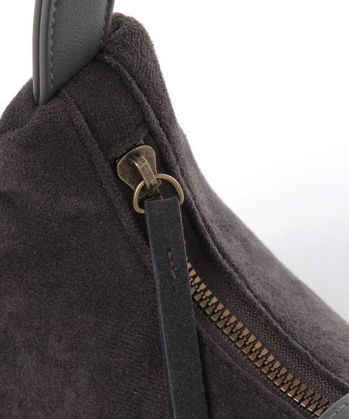 3.3 Field Trip (3.3フィールドトリップ)の「3.3 Field Trip/スエードベルトBAG(ハンドバッグ・レディース・チャコール/ブラウン・0)」の6枚目の写真