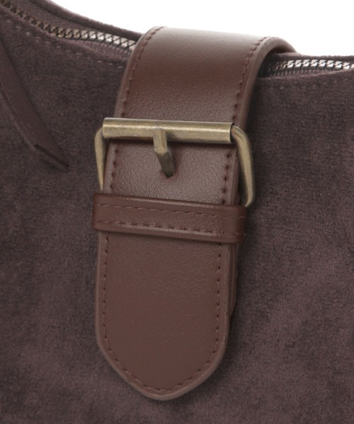 3.3 Field Trip (3.3フィールドトリップ)の「3.3 Field Trip/スエードベルトBAG(ハンドバッグ・レディース・チャコール/ブラウン・0)」の13枚目の写真