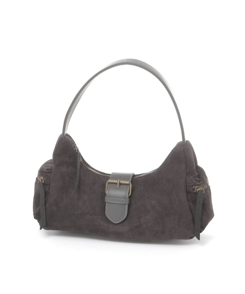 3.3 Field Trip (3.3フィールドトリップ)の「3.3 Field Trip/スエードベルトBAG(ハンドバッグ・レディース・チャコール/ブラウン・0)」の21枚目の写真