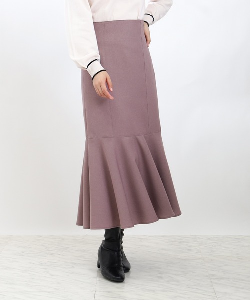 ASTORIA ODIER（アストリアオディール）の「オックスペプラムロングスカート（スカート・レディース・ブラウン/ブラック/スモークピンク・SMALL/MEDIUM/LARGE）」の6枚目の写真