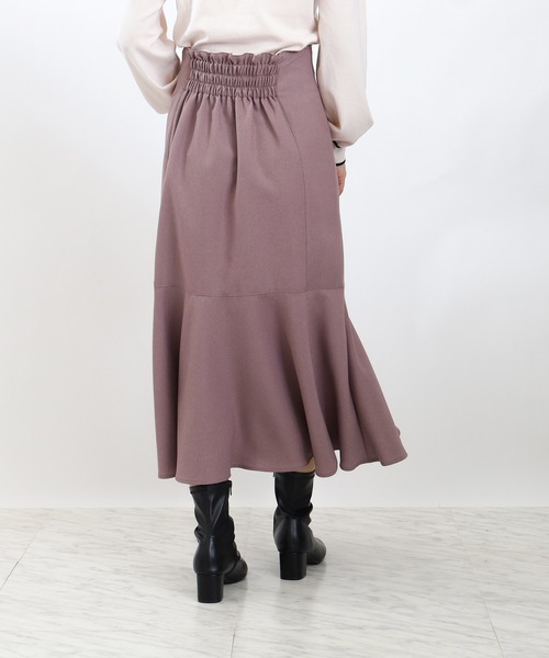 ASTORIA ODIER（アストリアオディール）の「オックスペプラムロングスカート（スカート・レディース・ブラウン/ブラック/スモークピンク・SMALL/MEDIUM/LARGE）」の8枚目の写真