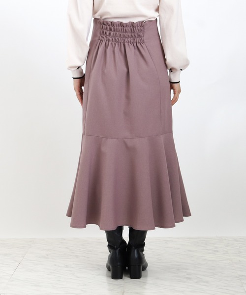 ASTORIA ODIER（アストリアオディール）の「オックスペプラムロングスカート（スカート・レディース・ブラウン/ブラック/スモークピンク・SMALL/MEDIUM/LARGE）」の12枚目の写真