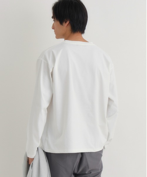 BACK NUMBER（バックナンバー）の「【BACK NUMBER】ロングスリーブカーディガンＴシャツセット(刺繍/ニット/オープンフロント/レイヤード/デイリー/カジュアル)（アンサンブル・メンズ・ブラック/グレー・M/L/XL）」の22枚目の写真