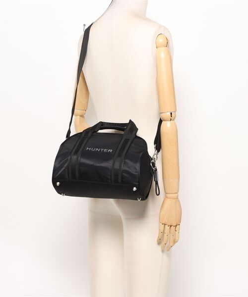 HUNTER/ハンター ショルダーバック PREMIUM NYLON BARREL BAG