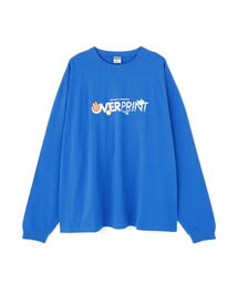 overprint/オーバープリント/naenano L/S Tee ver1