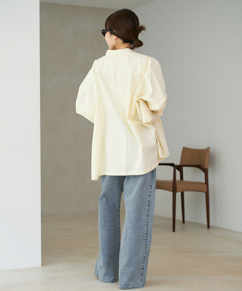 追加》Light OX Poncho シャツ（シャツ/ブラウス）｜Plage