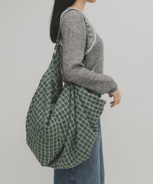 KBF(ケイビーエフ)の「2WAYビッグイージBAG(トートバッグ・レディース・ホワイト系その他/グリーン系その他・ONE)」の3枚目の写真