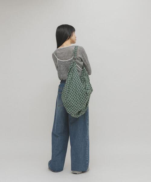 KBF(ケイビーエフ)の「2WAYビッグイージBAG(トートバッグ・レディース・ホワイト系その他/グリーン系その他・ONE)」の6枚目の写真