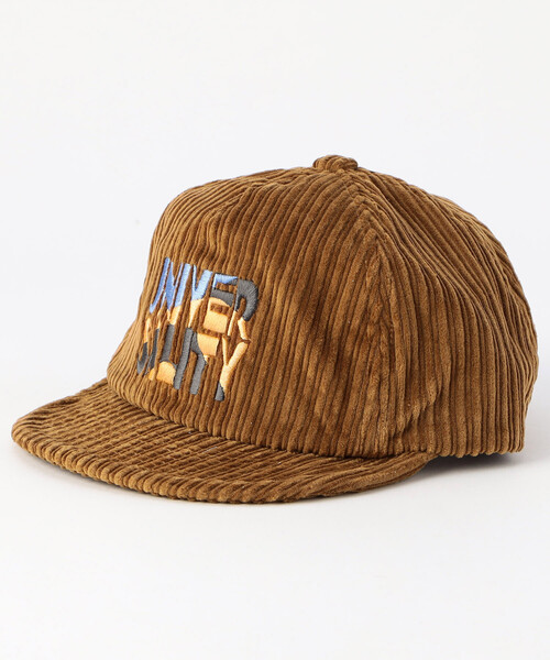 SUBLIME（サブライム）の「SUBLIME/サブライム CORDUROY 5PANEL CAP コーデュロイキャップ（キャップ・メンズ・チャコールグレー/ブラック/サックスブルー/ブラウン・ONE SIZE）」の3枚目の写真