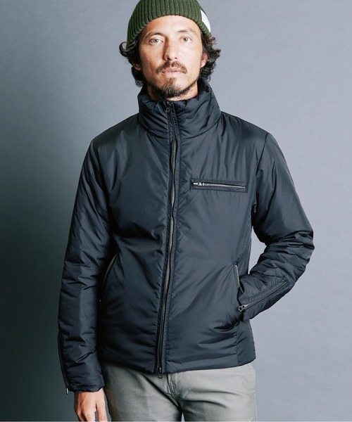 Magine（マージン）の「NYLON THINSULATE STAND RIDER JKT:ナイロン シンサレート スタンドライダー ジャケット（ライダースジャケット・メンズ・ブラック/オリーブ/ネイビー・44/46/48）」の11枚目の写真