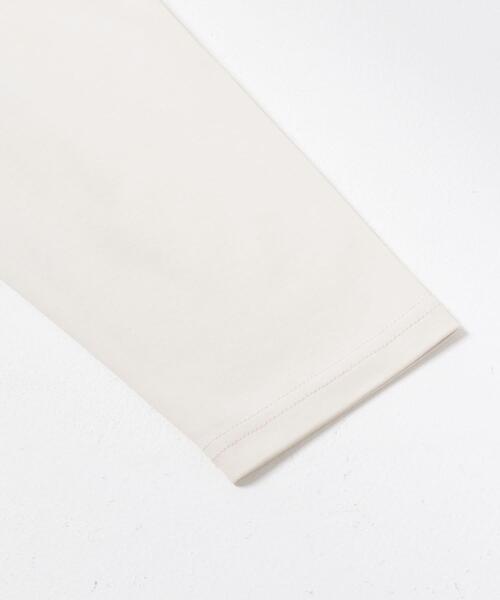 ITEMS URBANRESEARCH（アイテムズ アーバンリサーチ）の「シルケットコットンロングスリーブカットソー（Tシャツ/カットソー・メンズ・バーガンディー/アイボリー/ブラック・MEDIUM/LARGE）」の9枚目の写真