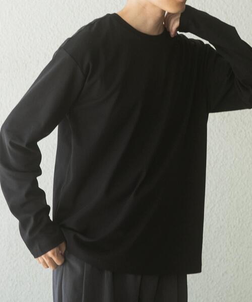 セール】シルケットコットンロングスリーブカットソー（Tシャツ