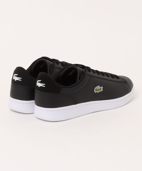 LACOSTE(ラコステ)の「LACOSTE ラコステ CARNABY SET 224 1 SMA メンズレザースニーカー(カーナビーセット2241SMA)(スニーカー・メンズ・ブラック×ホワイト/ホワイト・26.5cm/28.0cm/27.0cm/26.0cm/25.5cm)」の3枚目の写真
