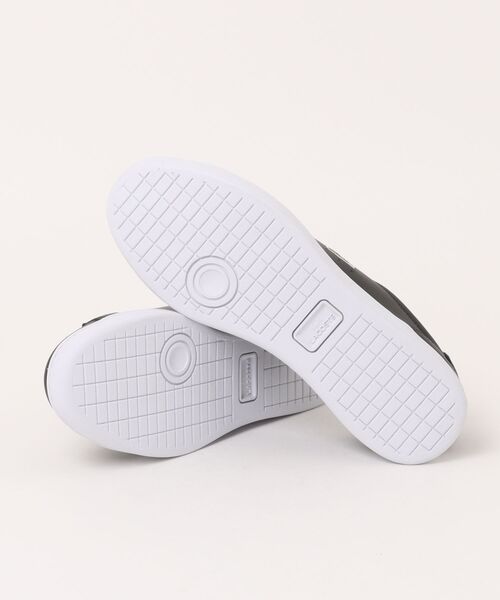 LACOSTE(ラコステ)の「LACOSTE ラコステ CARNABY SET 224 1 SMA メンズレザースニーカー(カーナビーセット2241SMA)(スニーカー・メンズ・ブラック×ホワイト/ホワイト・26.5cm/28.0cm/27.0cm/26.0cm/25.5cm)」の4枚目の写真