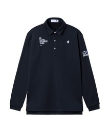 【le coq sportif GOLF】ヒートナビ吸汗/ストレッチ/UVカット/保温長袖シャツ ゴルフウェア