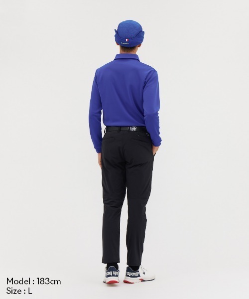 le coq sportif GOLF(ルコックスポルティフゴルフ)の「【le coq sportif GOLF】ヒートナビ吸汗/ストレッチ/UVカット/保温長袖シャツ ゴルフウェア(ポロシャツ・メンズ・ブルー/グレー/ホワイト/ネイビー・M/L/XL/3L)」の12枚目の写真