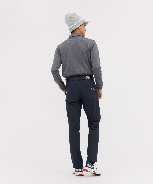 le coq sportif GOLF(ルコックスポルティフゴルフ)の「【le coq sportif GOLF】ヒートナビ吸汗/ストレッチ/UVカット/保温長袖シャツ ゴルフウェア(ポロシャツ・メンズ・ブルー/グレー/ホワイト/ネイビー・M/L/XL/3L)」の19枚目の写真