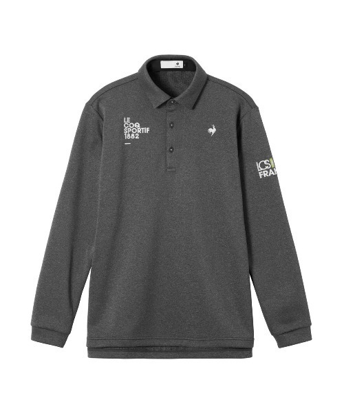 le coq sportif GOLF(ルコックスポルティフゴルフ)の「【le coq sportif GOLF】ヒートナビ吸汗/ストレッチ/UVカット/保温長袖シャツ ゴルフウェア(ポロシャツ・メンズ・ブルー/グレー/ホワイト/ネイビー・M/L/XL/3L)」の21枚目の写真