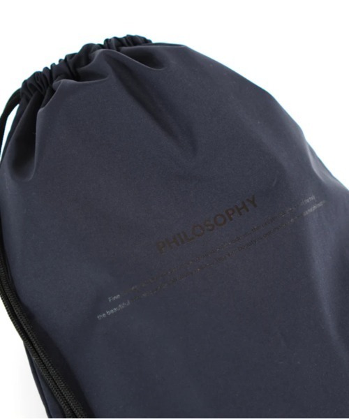 VILLA BOOKS(ヴィラ ブックス)の「Union Backpack (M's Midnight)(バックパック/リュック・レディース・ネイビー系・FREE)」の5枚目の写真