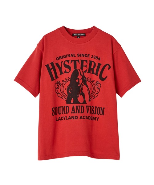 JOEY HYSTERIC（ジョーイヒステリック）の「LADYLAND ACADEMY Tシャツ（Tシャツ/カットソー・キッズ・レッド/ブラック/ホワイト系その他2・MEDIUM/SMALL）」の3枚目の写真