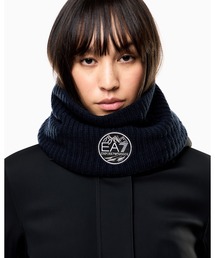 EMPORIO ARMANI EA7(エンポリオアルマーニイーエーセブン)の<オンライン限定>【エンポリオ アルマーニ EA7】ネックウォーマー ウール/ビスコース混紡(ネックウォーマー/スヌード)