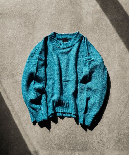 ROSE BUD(ローズバッド)の「【WEB・一部店舗限定】BASIC CREW NECK KNIT(ニット/セーター・レディース・ブラウン/レッド/オフホワイト/ブルー・ONE SIZE)」の11枚目の写真