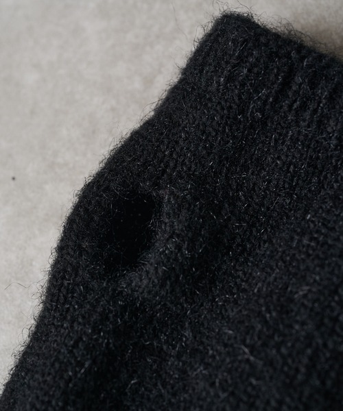 PAPILLONNER（パピヨネ）の「アームウォーマー（手袋・レディース・ブラック/ベージュ・FREE）」の6枚目の写真