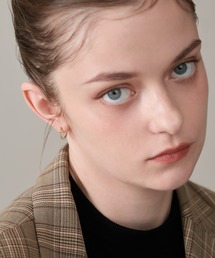 NOJESS（ノジェス）の「K10フープピアス（ピアス（両耳用））」