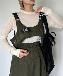 CFT.（シフト）の「バックルミリタリービスチェ（その他トップス）」